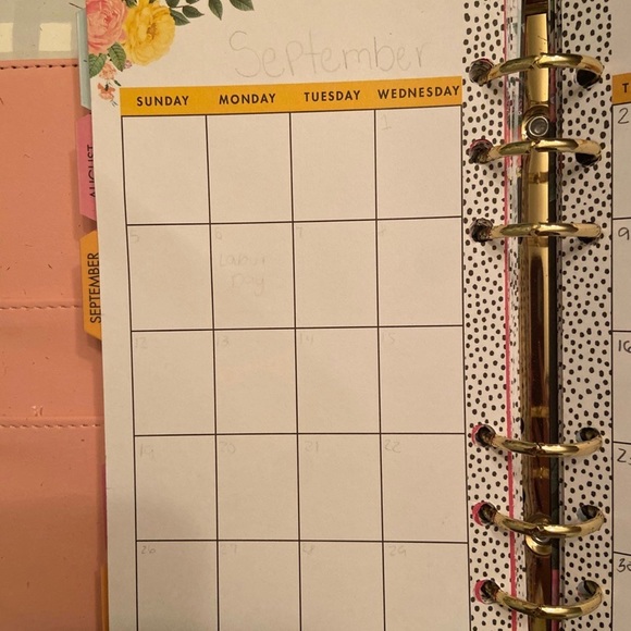 Agenda 52, 12 - month planner insert - Picture 3 of 7